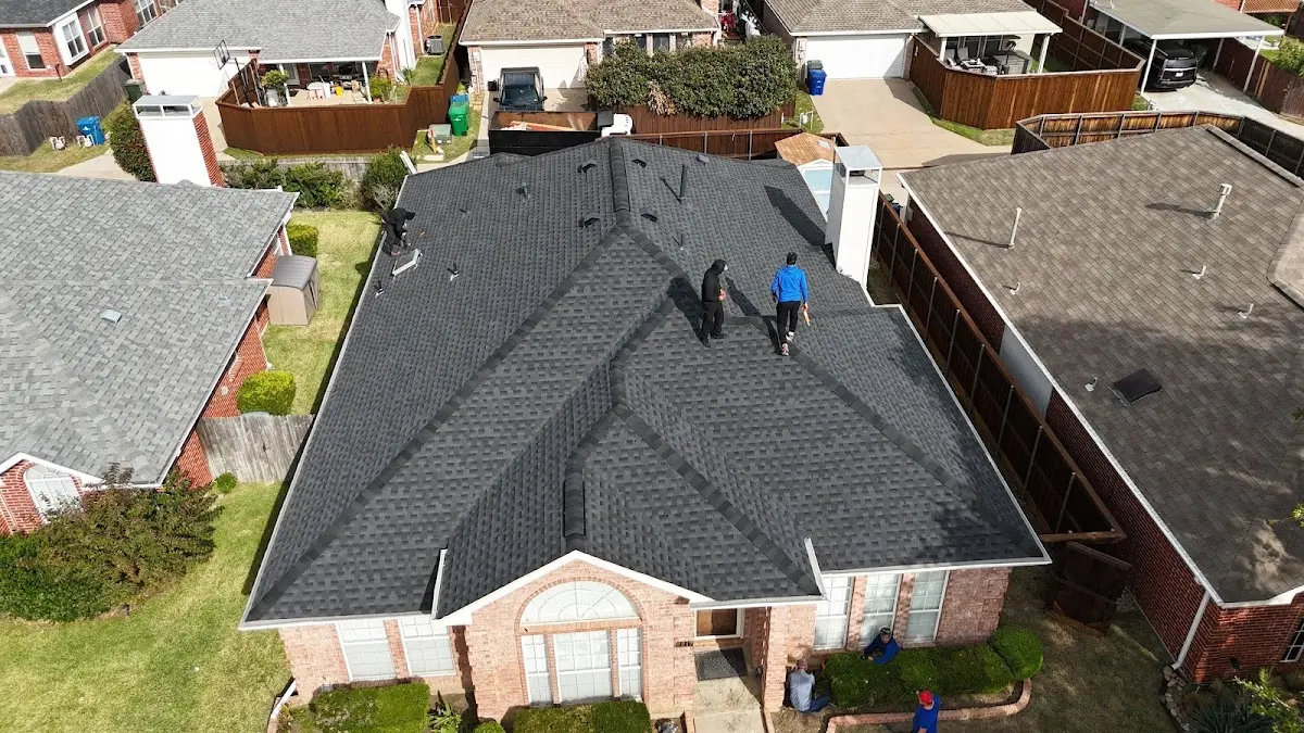 Slate & Tile Roof Repair work in progress on a Sans Souci property